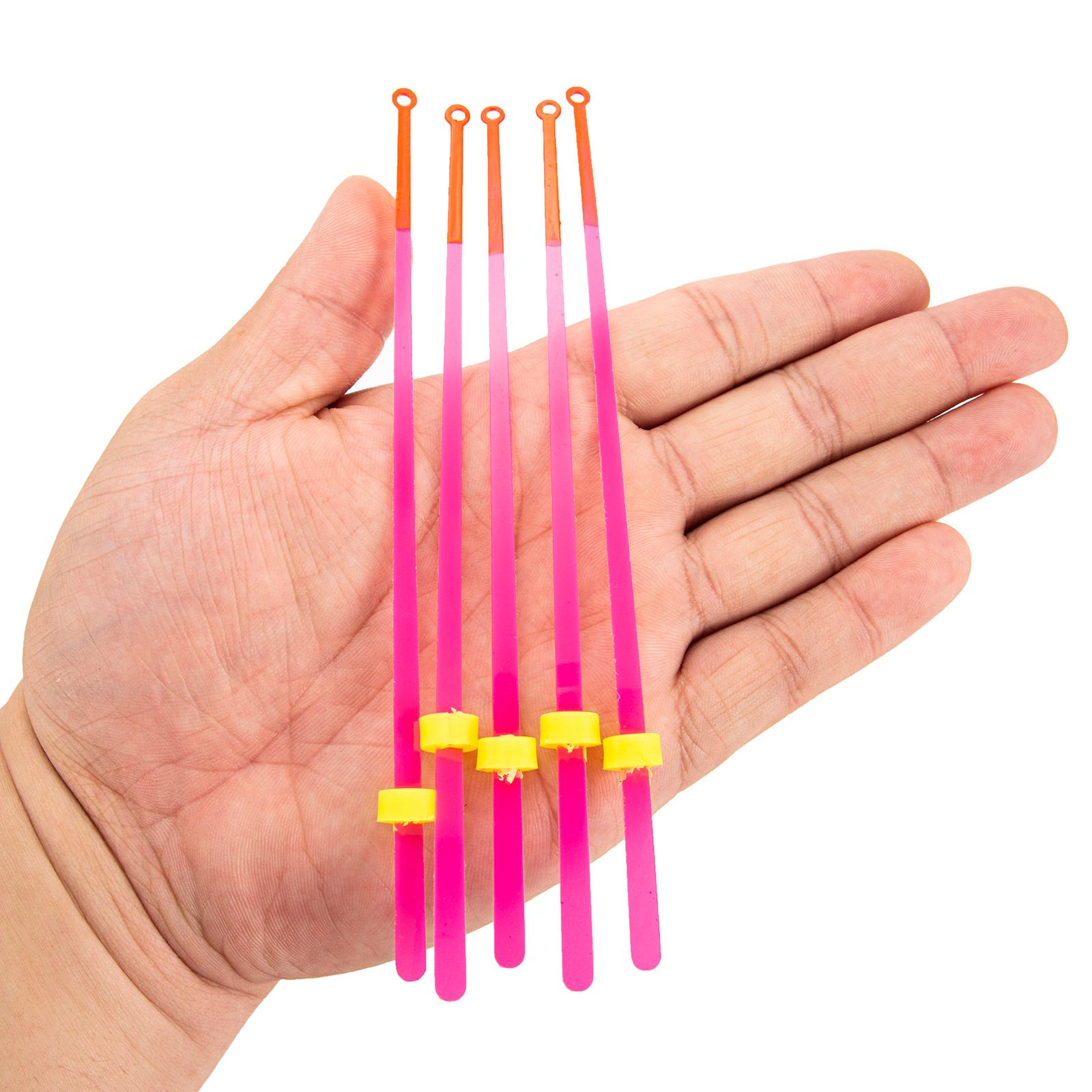 10 Thanh câu cá trên băng - Phụ kiện câu cá làm bằng nhựa ABS, nhẹ và bền