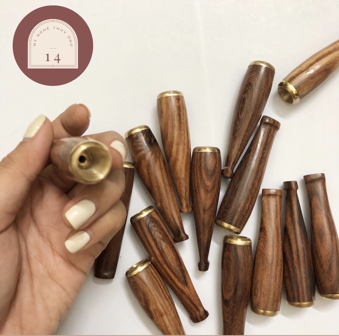Phụ kiện bắt top mini gỗ trắc