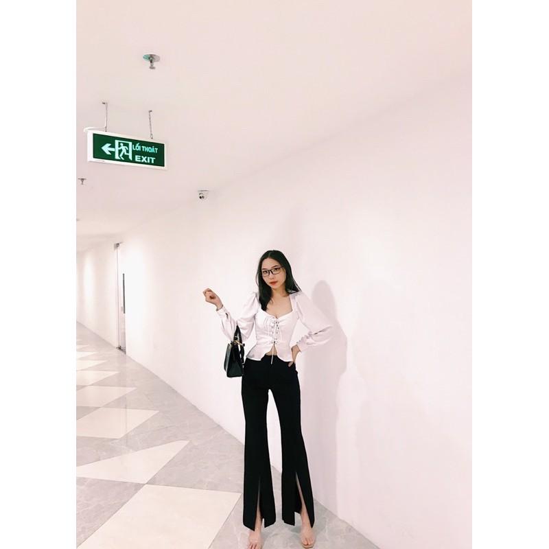 Lyly Pants quần loe dài xẻ tà