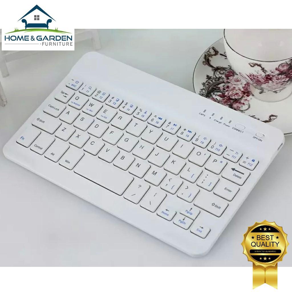 Bàn phím bluetooth mini cao cấp cho Ipad, máy tính bảng, laptop (màu trắng)  shop bansigudetama