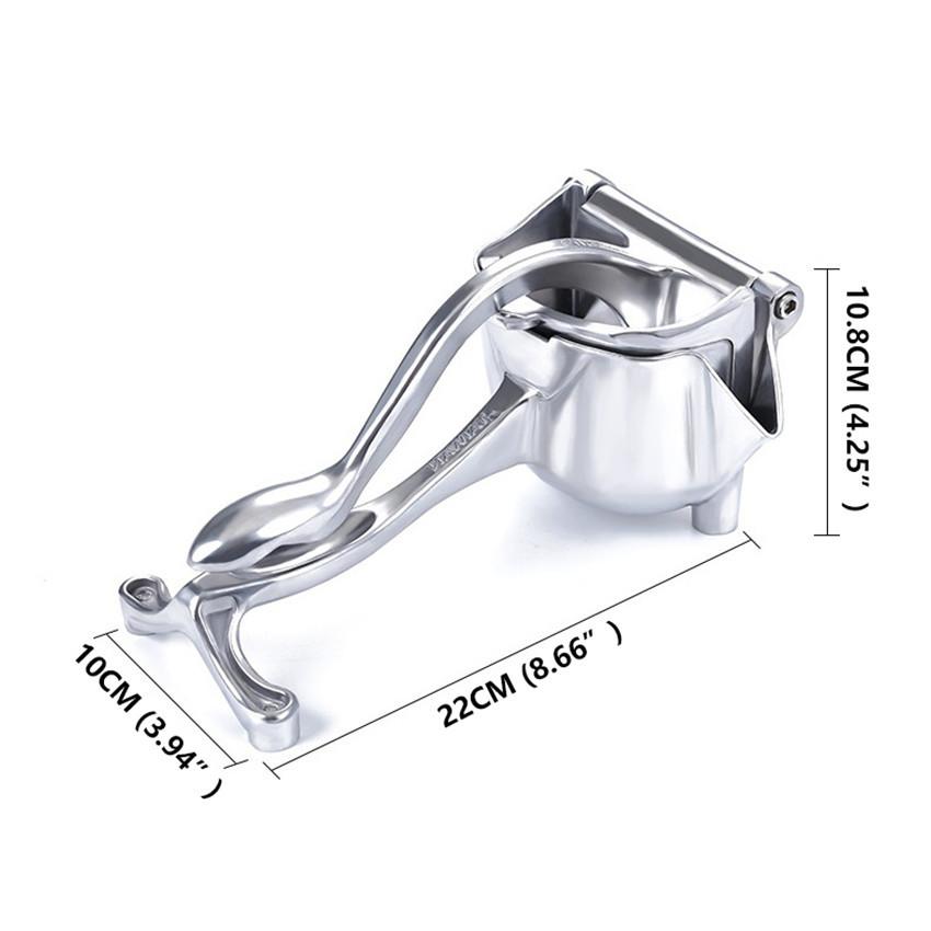 Dụng cụ ép trái cây bằng tay chất liệu hợp kim nhôm cao cấp, dụng cụ ép nước hoa quả đa năng