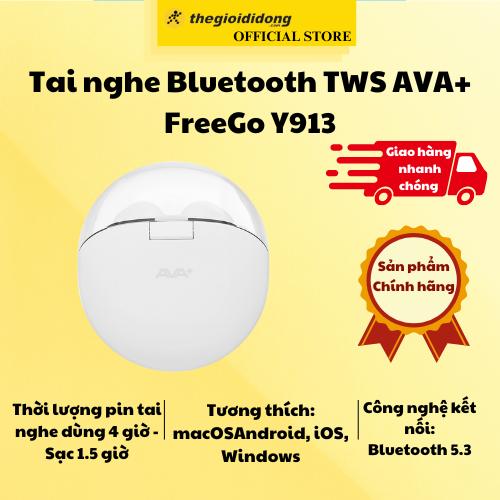 Tai nghe Bluetooth TWS AVA+ FreeGo Y913 - Hàng Chính Hãng