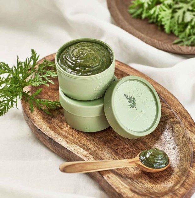 Mặt nạ xông hơi ngải cứu Graymelin Mugwort Heating Pack thải độc kiềm dầu thu nhỏ lỗ chân lông