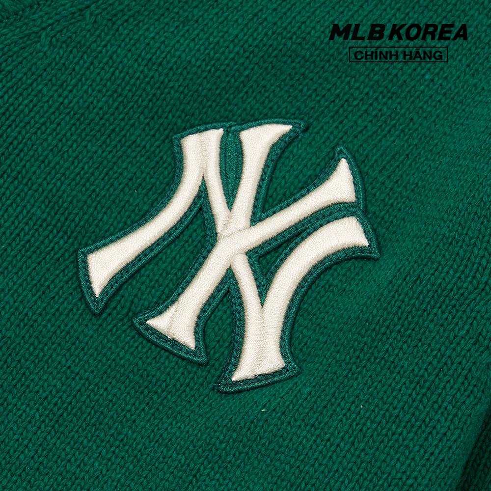 MLB - Áo khoác cardigan phom suông Basic Big Logo 3AKCB0124