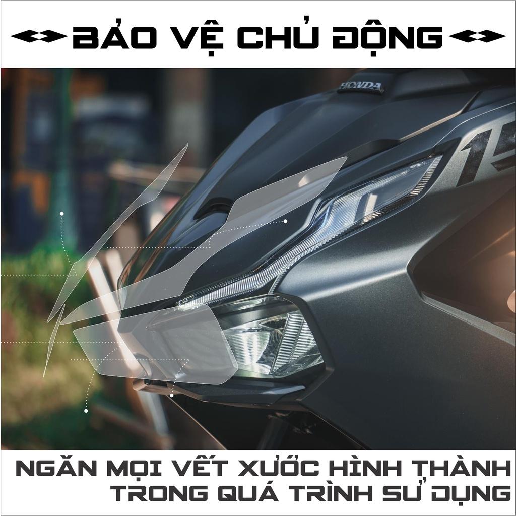 Miếng dán bảo vệ chóa đèn dành cho xe Airblade 2021 - 2022 PPF