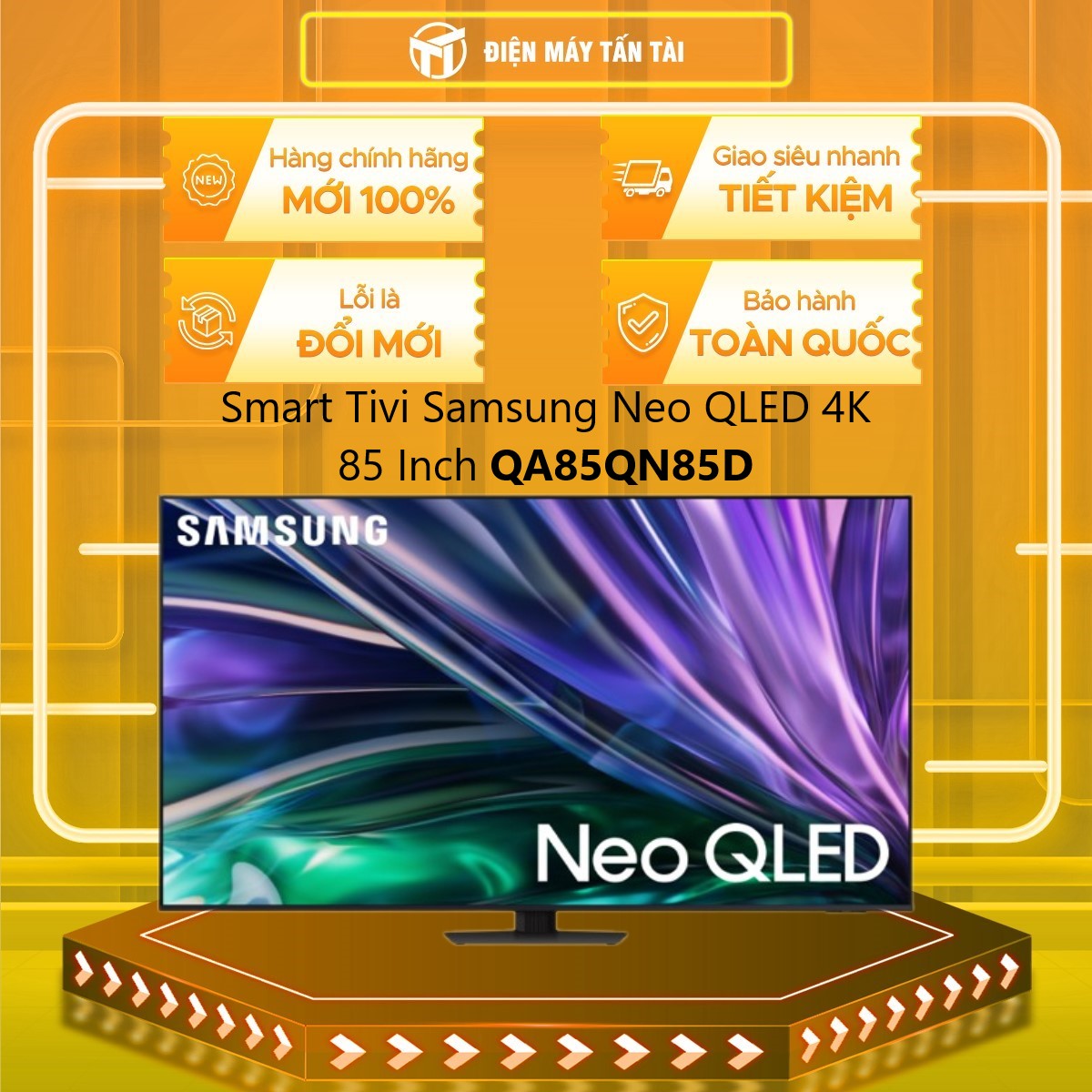 Smart Tivi Samsung Neo QLED 4K 85 Inch QA85QN85D QA85QN85DB 85QN85DB 85QN85D - Hàng chính hãng - Chỉ giao HCM