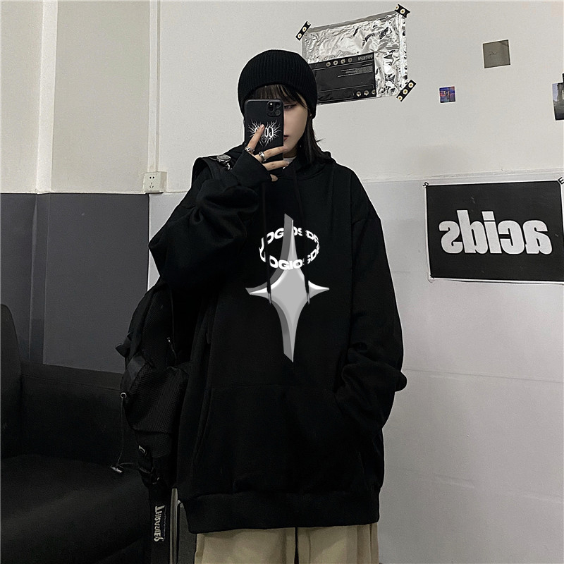 Áo hoodie nỉ ngoại nam nữ form rộng Yinxx, áo hoddie unisex nỉ bông dày dặn HD12