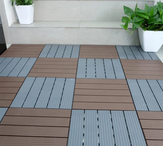 10 Tấm Vỉ Nhựa Lót Sàn Home Max. Lót Sàn Ban Công/Nhà Tắm/Hồ Bơi/Sân Thượng
, Chống Trơn Trượt, Cực Bền - Hàng VNXK