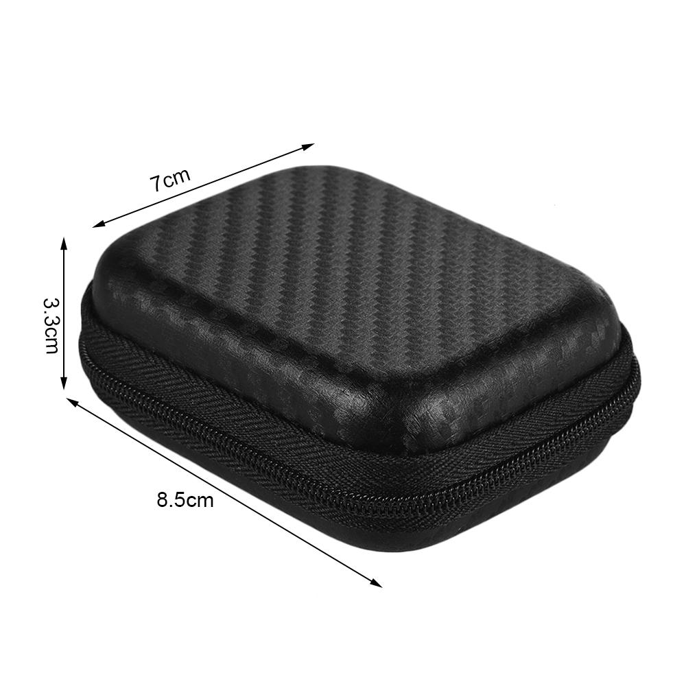Mini Portable PU Camera Case Bag Water-resistant Storage for GoPro Hero 7/6/5/4/3+ Xiaomi Yi 4K + Lite Action Camera