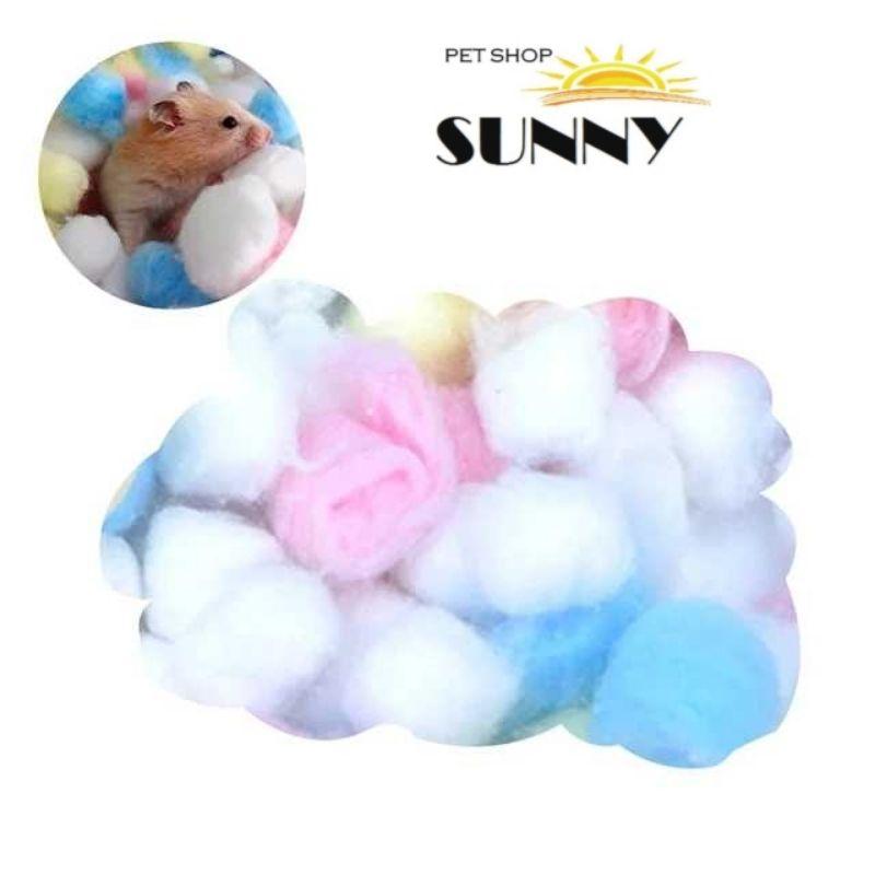 Nệm gòn lót ổ giữ ấm, trang trí nhà ngủ hamster, sóc