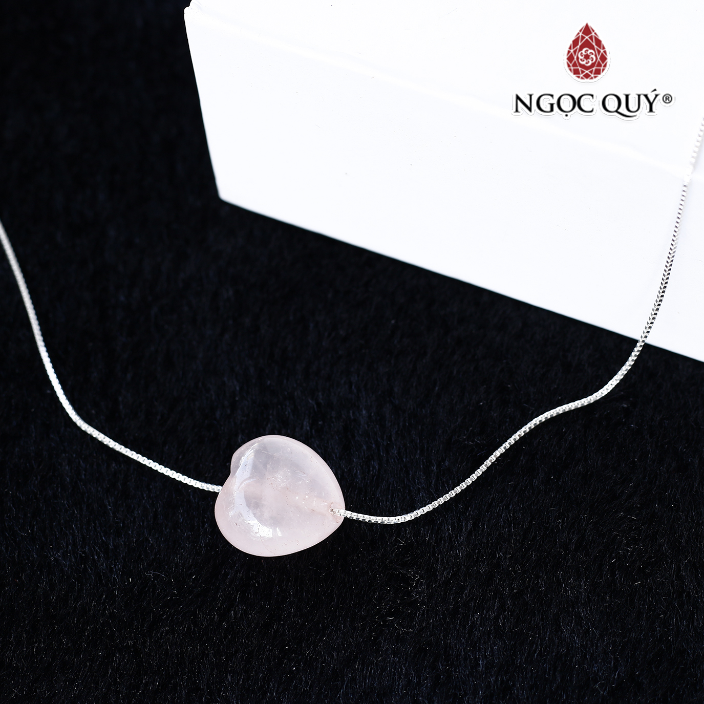 Mặt dây chuyền lu thống đá thạch anh tóc vàng 16mm tặng dây bạc mệnh thủy,kim - Ngọc Quý Gemstones