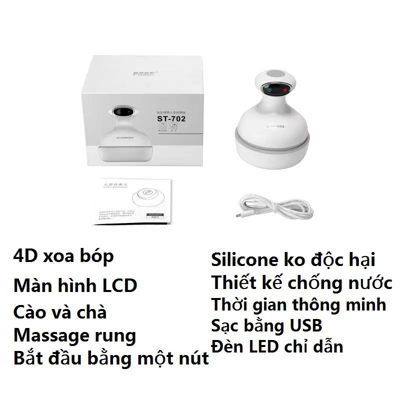 Máy Massage Đầu Mini Chống Nước ST-701