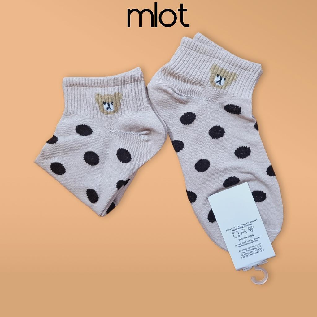Vớ Tất nữ Cotton nhiều màu mẫu nhiều họa tiết Mẫu 2