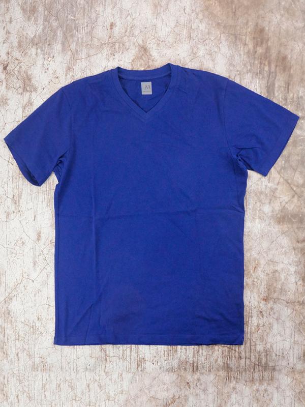 ÁO THUN NAM SUPIMA COTTON V-NECK SHORT-SLEEVE T-SHIRT - SIZE M