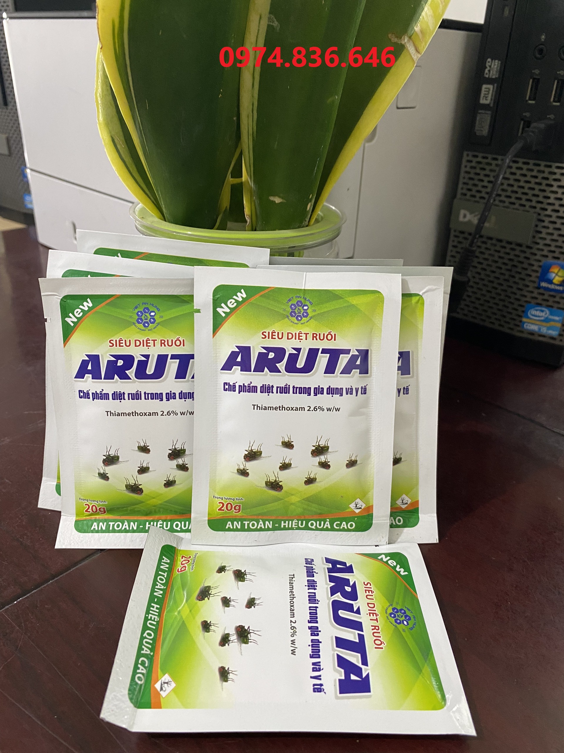 SIÊU DIỆT RUỒI ARUTA 20g/gói