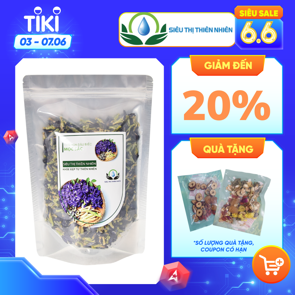 Trà Hoa Đậu Biếc Sấy Khô 100g