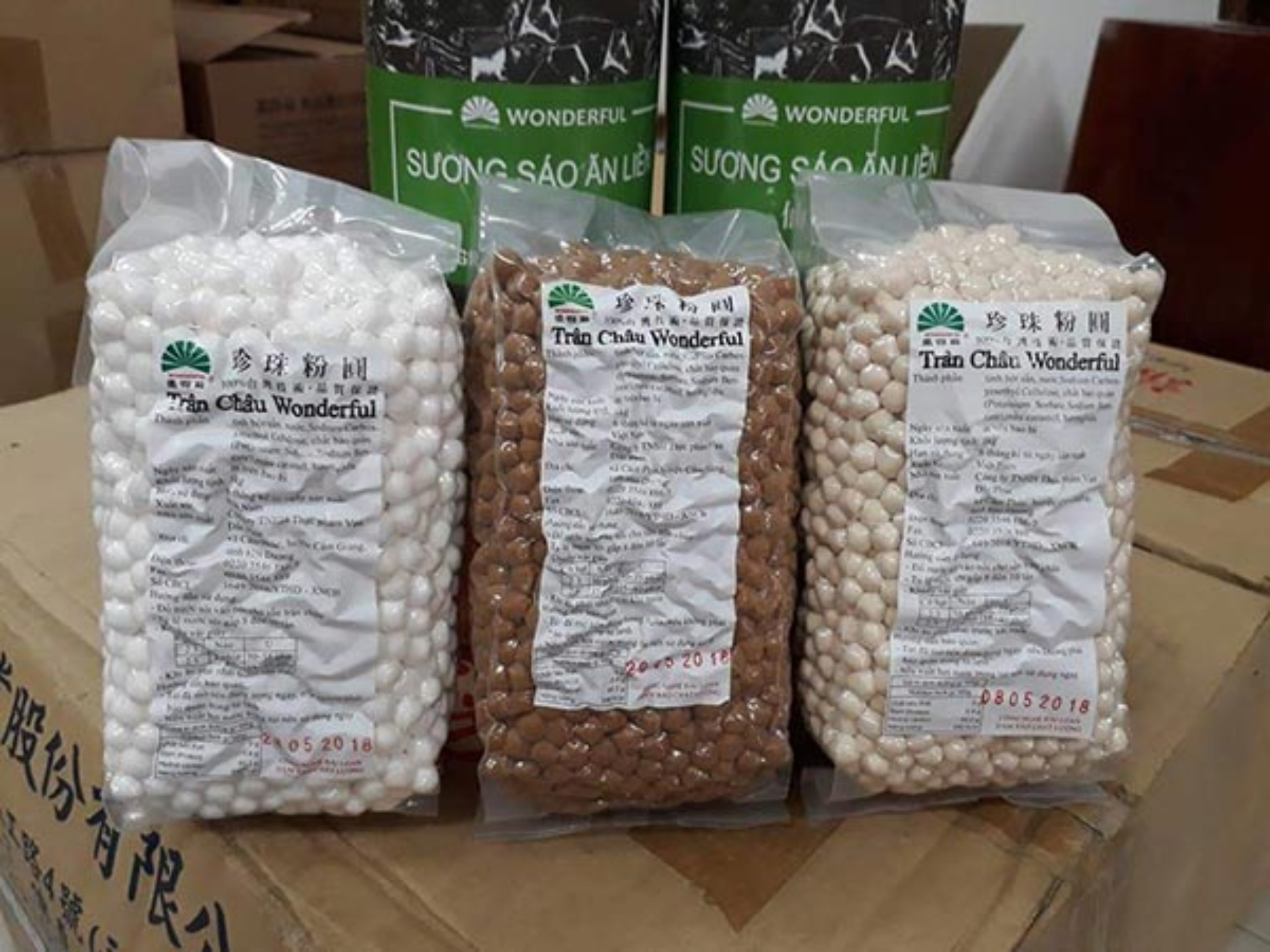 Trân châu Wonderful (Đen, Trắng, Hoàng Kim) gói 1kg