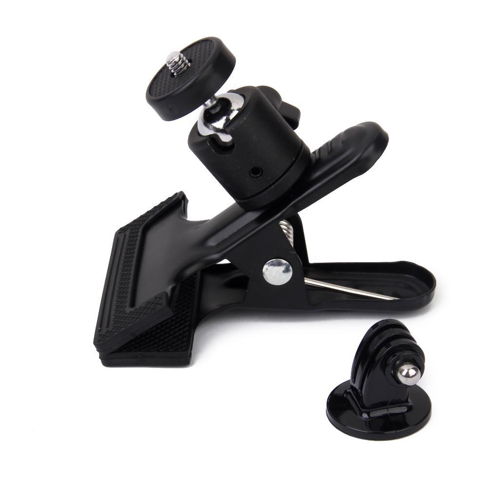 Clip Clamp Mount with Tripod Adapter for  4/3+/3/2/1