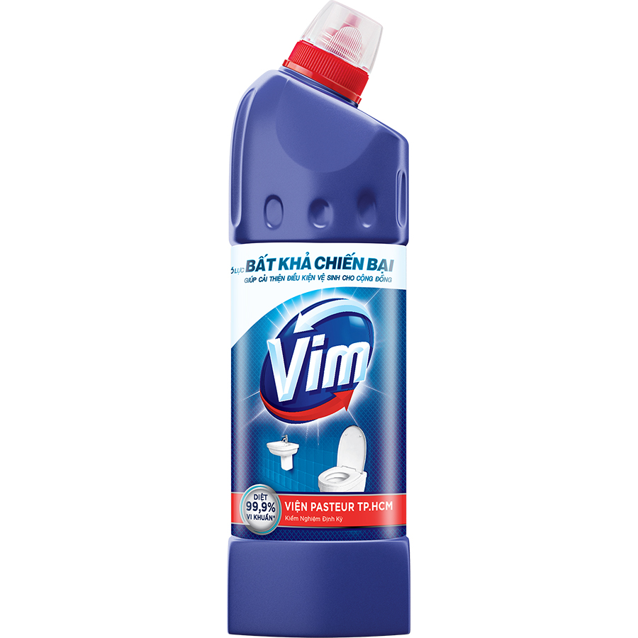 Tẩy rửa bồn cầu VIM xanh 900ml (chai) - [8934868162353]