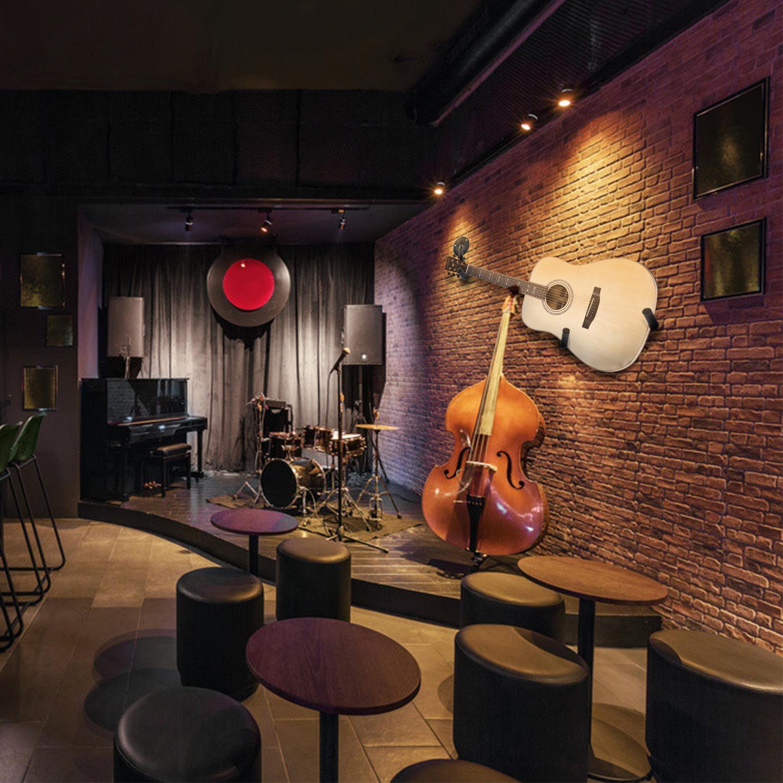 Universal Metal Horizontal Guitar Bass Banjo Wall Hanger