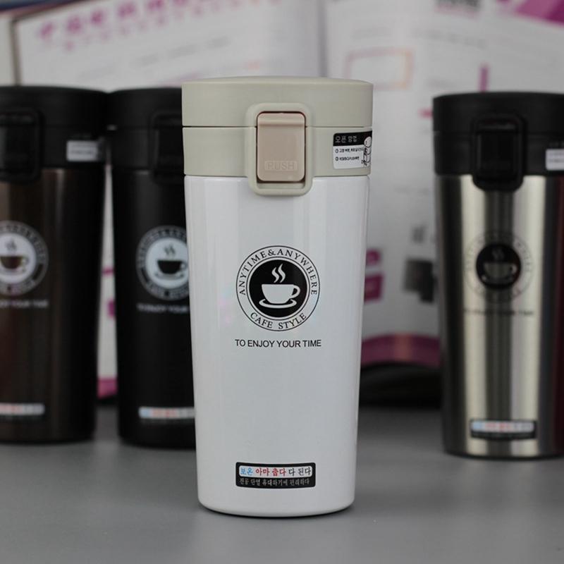 Hot Du Lịch Cao Cấp Cốc Cà Phê Inox Giữ Nhiệt Tumbler Ly Chân Không Giữ Nhiệt Nước Ấm Chén Trà Thermocup
