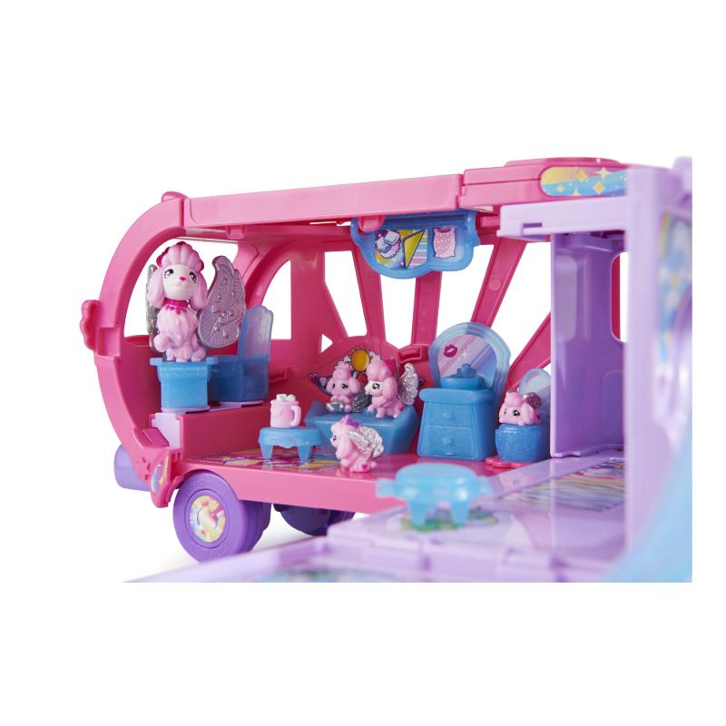 Đồ Chơi HATCHIMALS Xe Cắm Trại Gia Đình Poodle 6064457