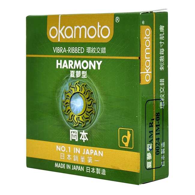 Bao Cao Su Okamoto Harmony 3s Gân Sọc