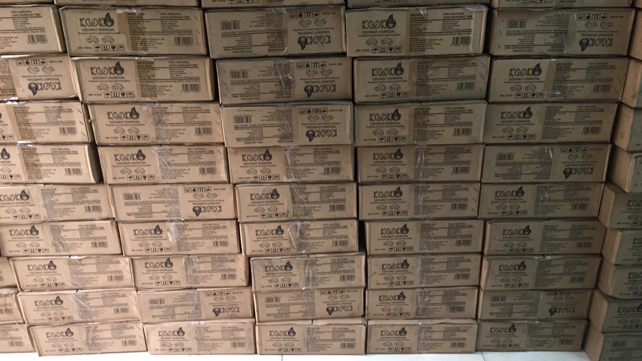 Than nướng không khói - 10kg - Than sạch sinh học cao cấp làm từ 100% gáo dừa tự nhiên