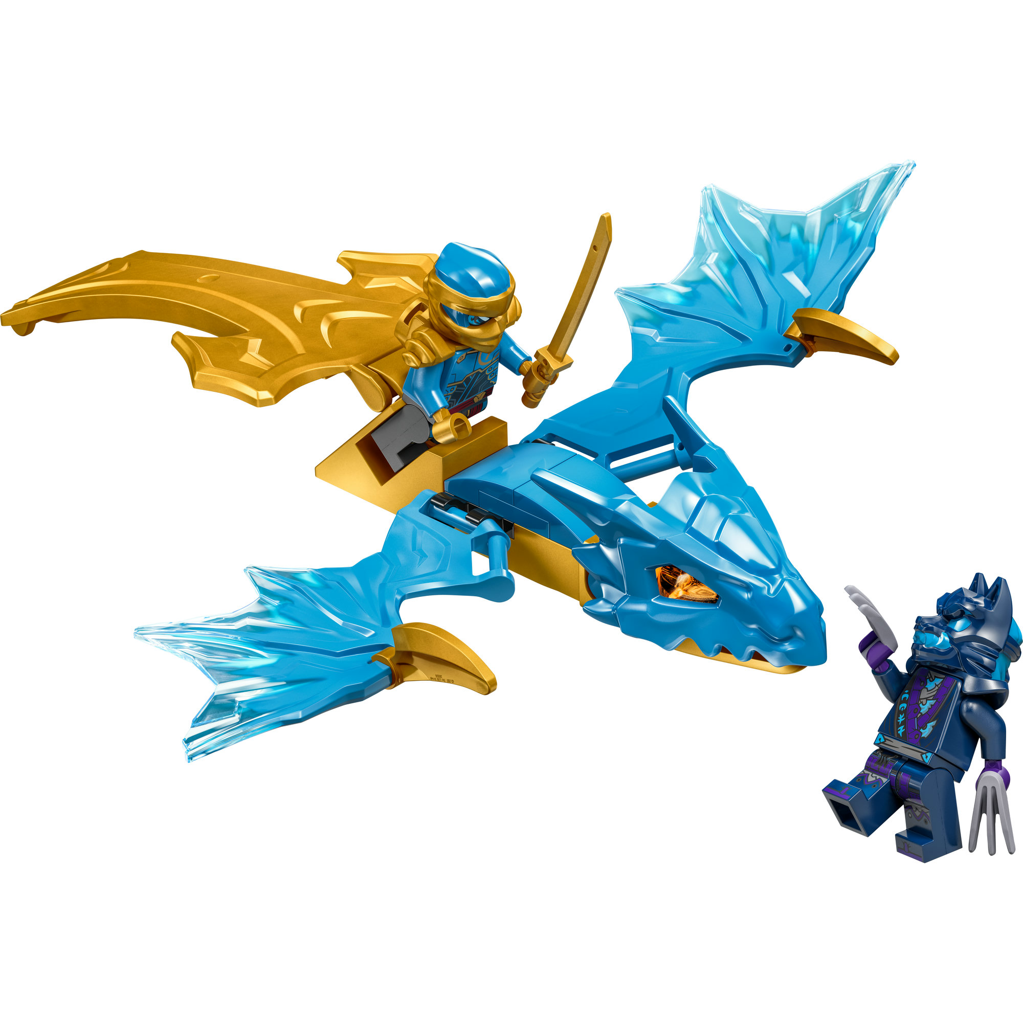 LEGO NINJAGO 71802 Đồ chơi lắp ráp Bệ phóng rồng thần của Nya (26 chi tiết)