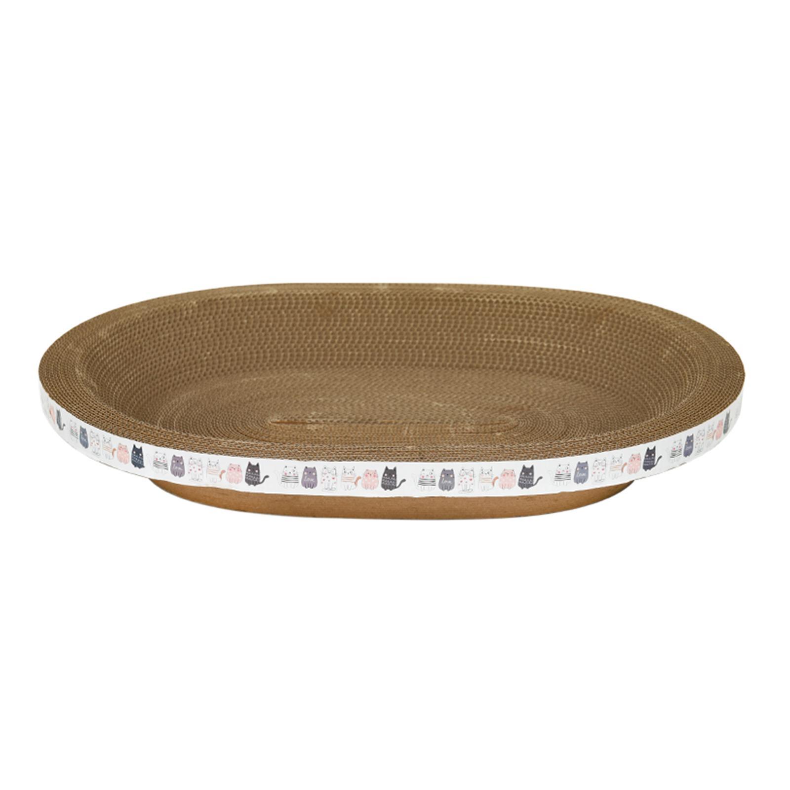 Cat Scratcher Cardboard Scratching Board Training Toy Corrugated Scratch Pad for Indoor Cats