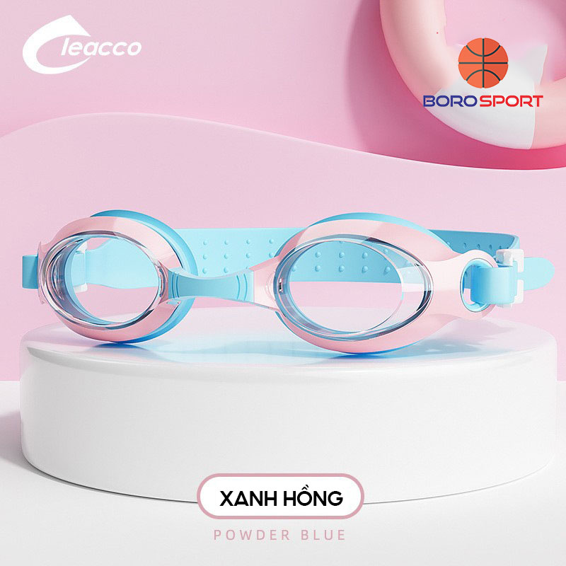 Kính bơi trẻ em SG1800 dây đeo silicone êm ái - Boro Sport