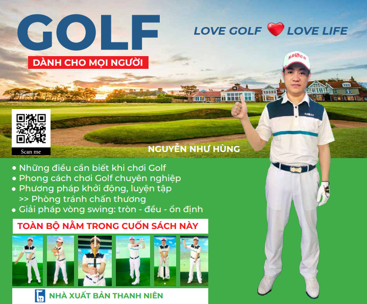Sách Hướng Dẫn Chơi Golf Love Golf - Love Life
