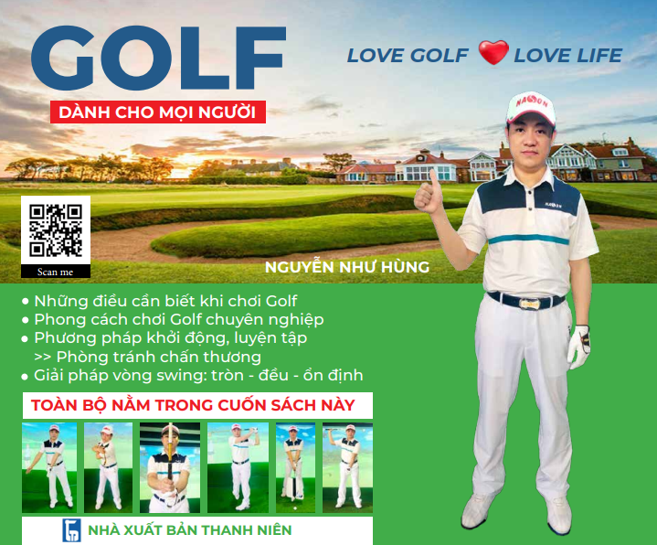 SÁCH HƯỚNG DẪN CHƠI GOLF "Love golf - Love life"