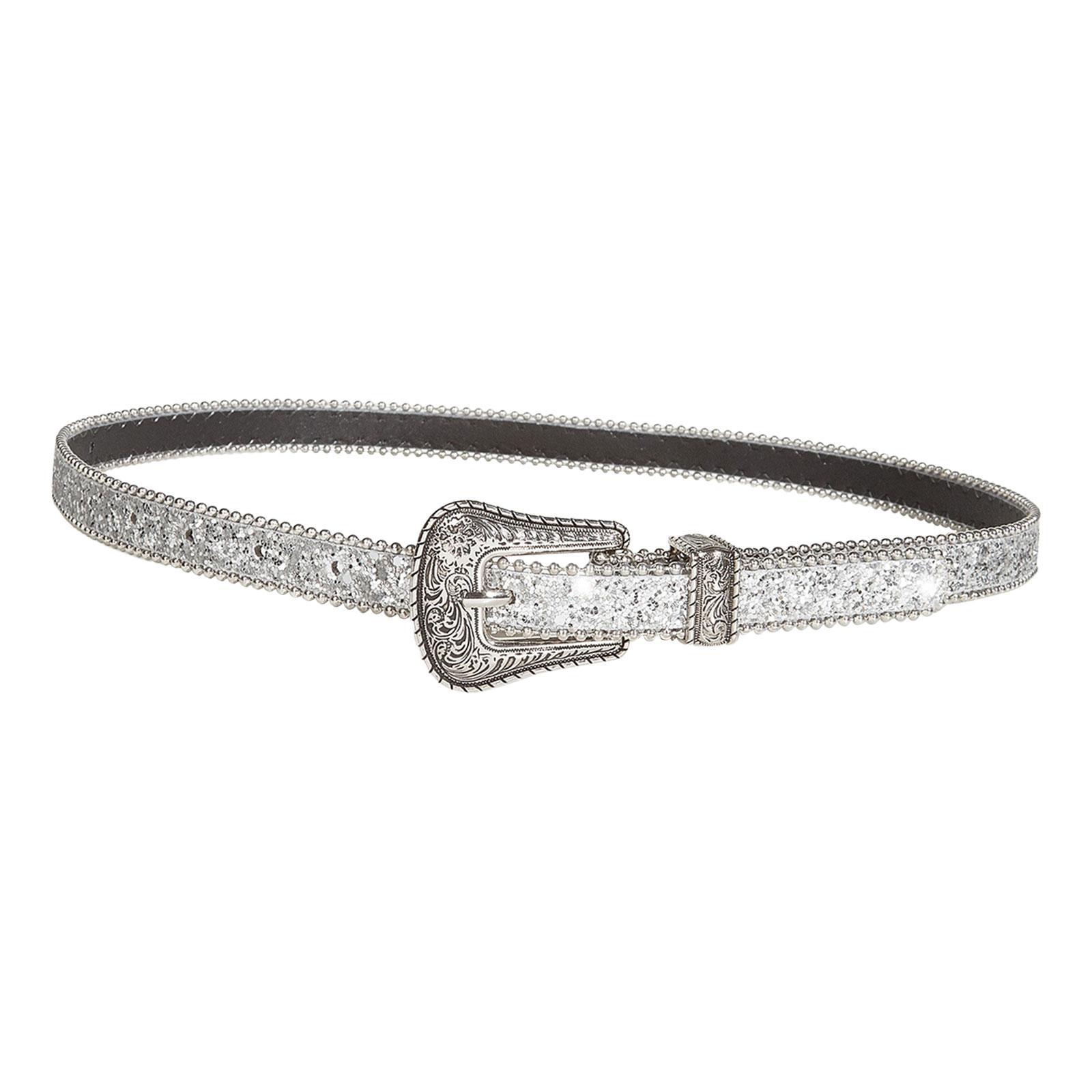 Women PU Leather Waist Belt Pin Buckle Waistband Casual Strap Adjustable Fashion Belt Rhinestone Decoration for, Pants, Dress, Corset