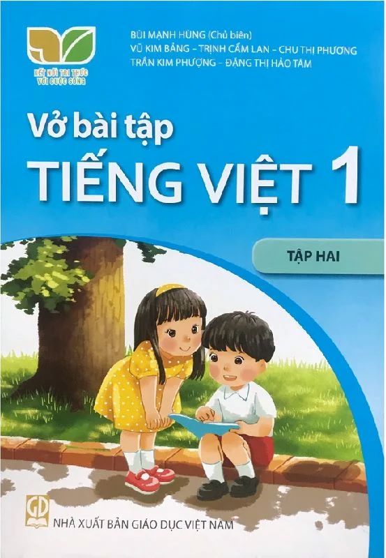 Sách Vở bài tập Tiếng Việt 1- tập hai- Kết Nối Tri Thức Với Cuộc Sống (Kèm bìa nilong bao sách)