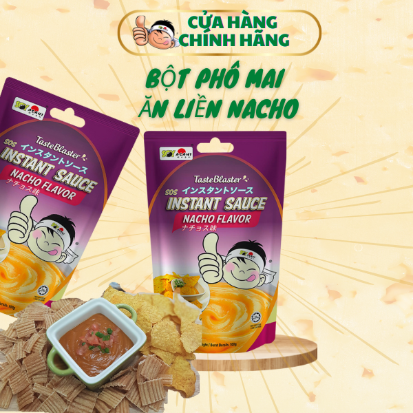 Bột sốt phô mai ăn liền Nacho cao cấp - Soy Asahi - Free ship - Chuẩn vị nhà hàng - Tự nhiên - Không chất bảo quản