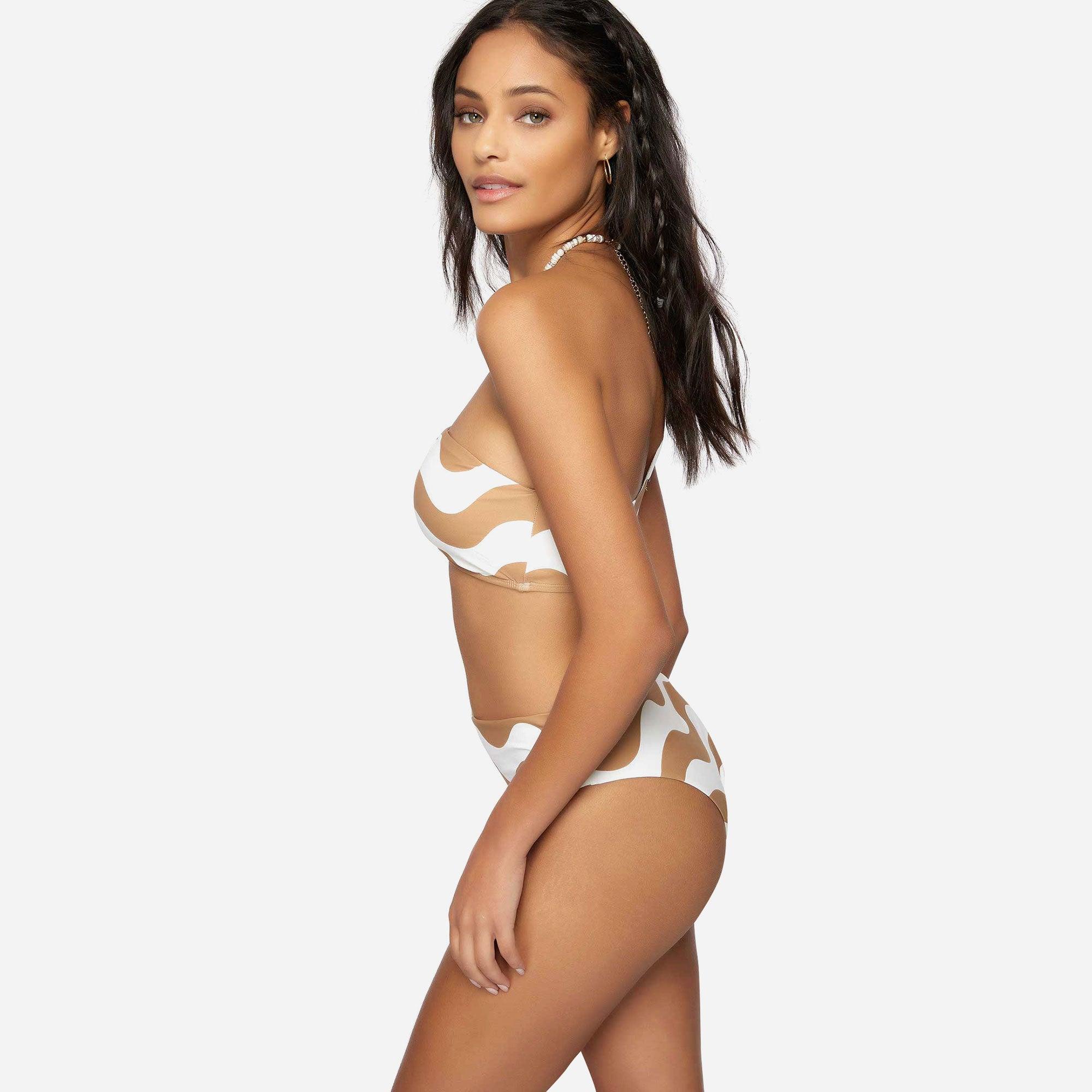 Áo bơi nữ Oneill Wavy Stripe - HO2474033-CAR