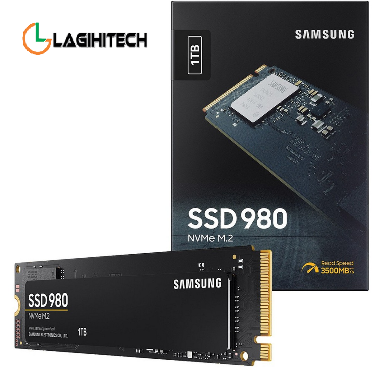 Ổ Cứng gắn trong SSD Samsung 980 M2 2280 PCIe Gen 3×4 - Hàng Chính Hãng