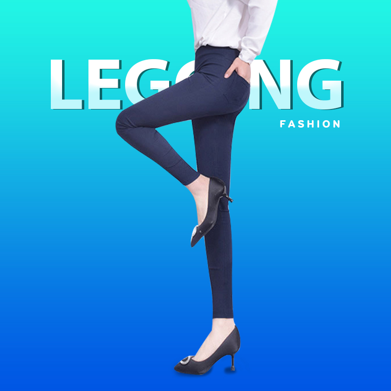 Quần legging nữ TinoFun đẹp hàn quốc mã TT17 kiểu dáng bó ống vải cao cấp co giãn cho dân văn phòng đi làm mùa hè thoáng mát