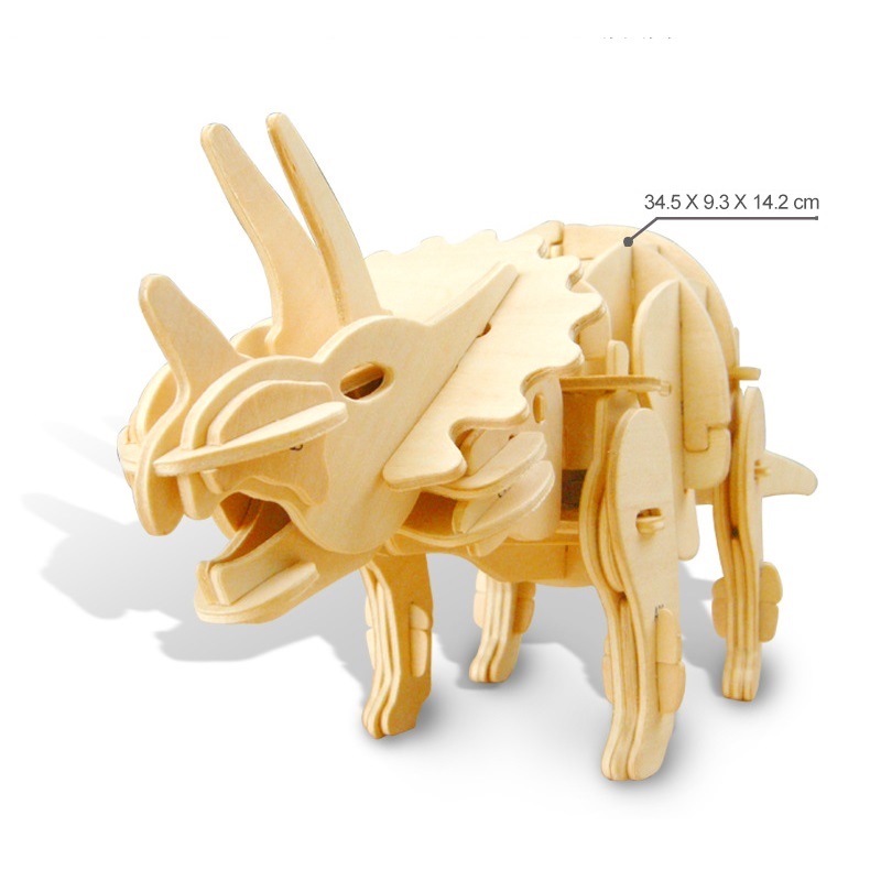 Mô hình Cơ động học Robotic Dinosaurs - Sound Control Triceratops D430