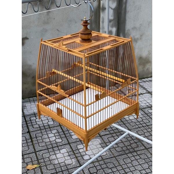 KHUNG LỒNG CHIM TỰ RÁP MẪU BÁN SÚNG GỖ KIỀN
