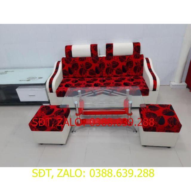 Bộ sofa kèm bàn kính