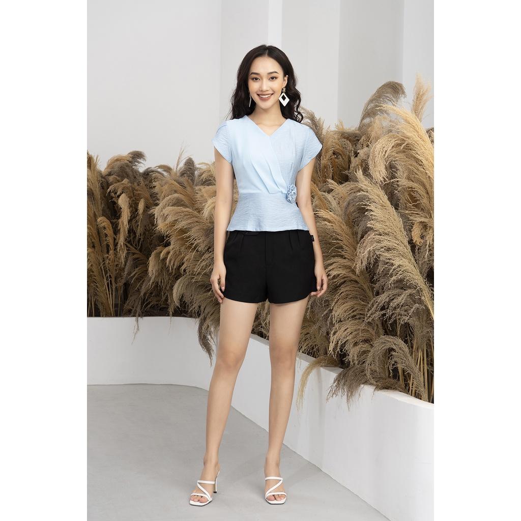 Áo sơ mi nữ công sở LUPERI LFSM1154 dáng peplum trẻ trung, hiện đại, thanh lịch, dễ phối đồ