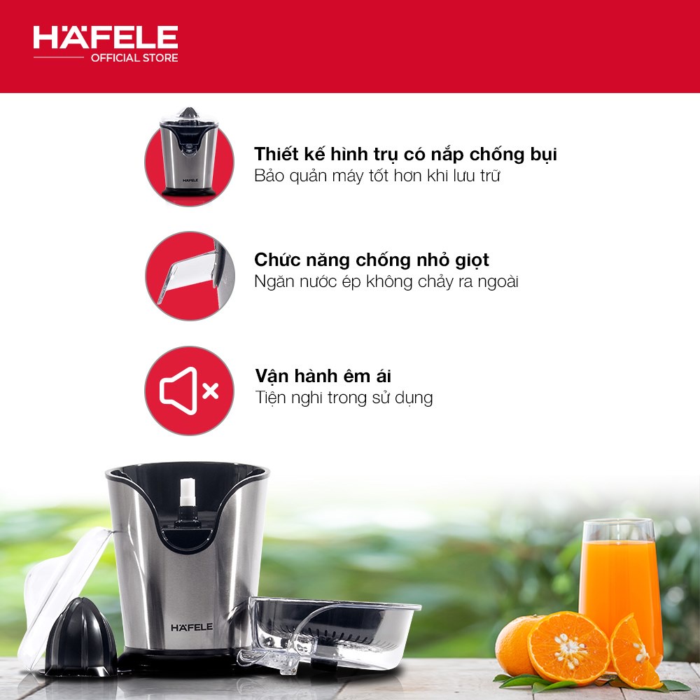 Máy vắt cam Hafele GS-401 - Hàng chính hãng (535.43.089)