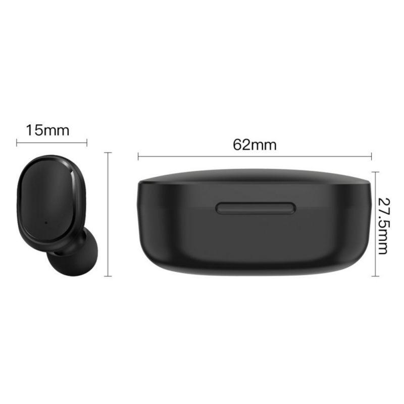 Nóng TWS Không Dây Hearphones Bluetooth Loại Bỏ Tiếng Ồn Tai Nghe Có Mic Thoại Rảnh Tay Màn Hình Hiển Thị Led Tai Nghe Nhét Tai Xiaomi Redmi