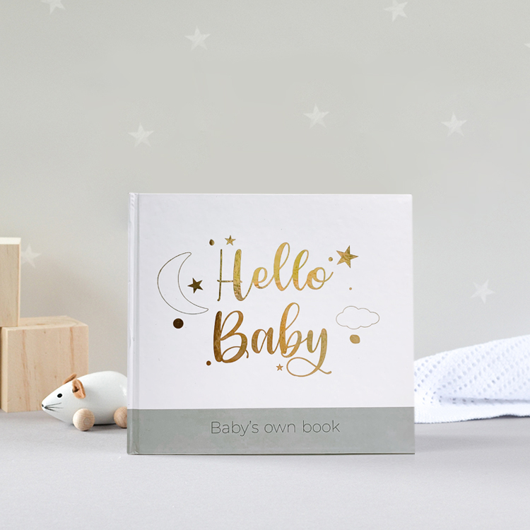 Sổ nhật ký cho bé Helllo Baby Song ngữ Anh Việt- Lưu giữ những khoảnh khắc đầu đời đáng nhớ