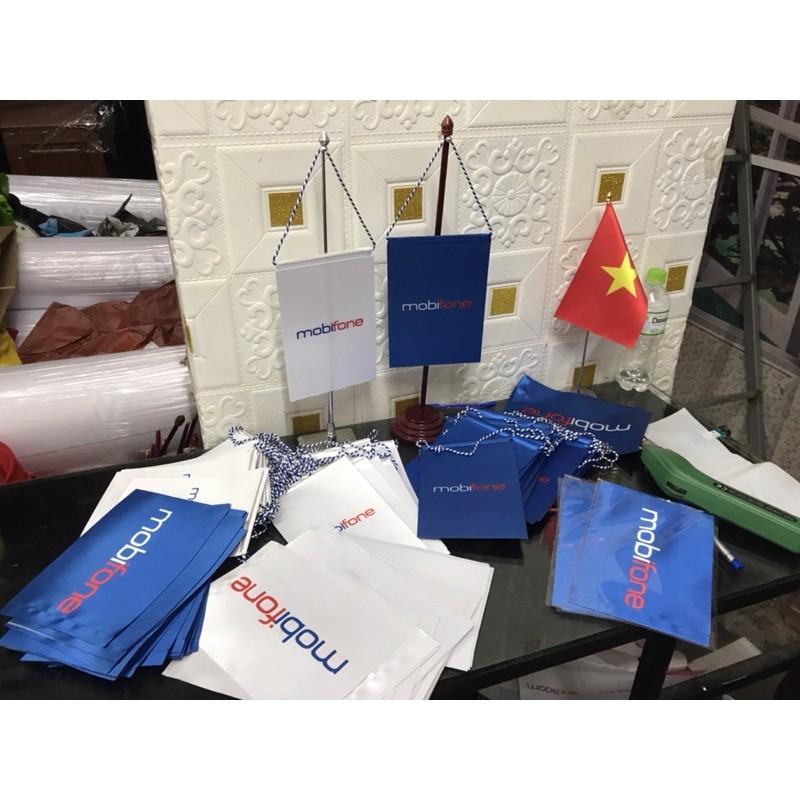 Cờ để bàn in logo công ty