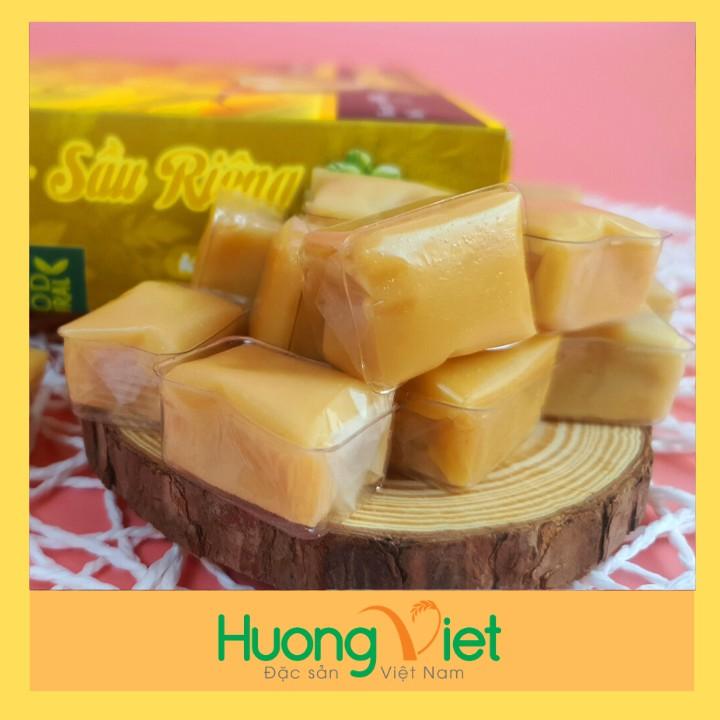 Kẹo dừa sầu riêng ít đường Du Thảo 400g, kẹo dừa Bến Tre, kẹo dừa ít ngọt