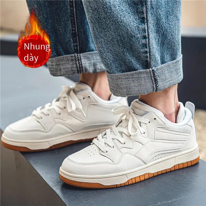 Ưu đãi đặc biệt giày nam công trường giày chống trượt ins giày tăng bố giày khuyến mãi mới nhất