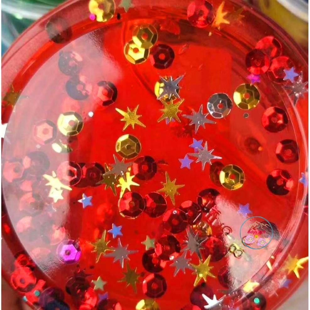 Slime BƯƠM BƯỚM nhũ 9 màu cực đẹp Đồ chơi hũ slam chất nhờn ma quái squishy 120ML